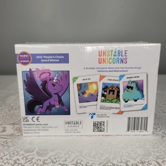 Unstable Unicorns Card Game 2nd Edition Base Game 2-8 Players Age +8 Strategy - Picture 5 of 5